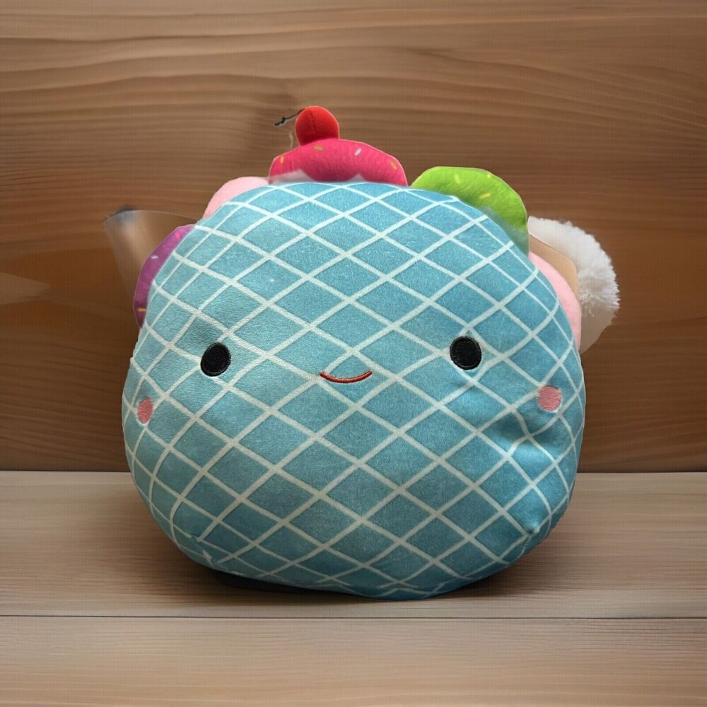 Squishmallow 12" Bertie Blue Ice Cream Taco Plush Stuffed Pillow Toy